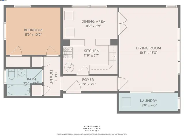 a picture of a book and a bed