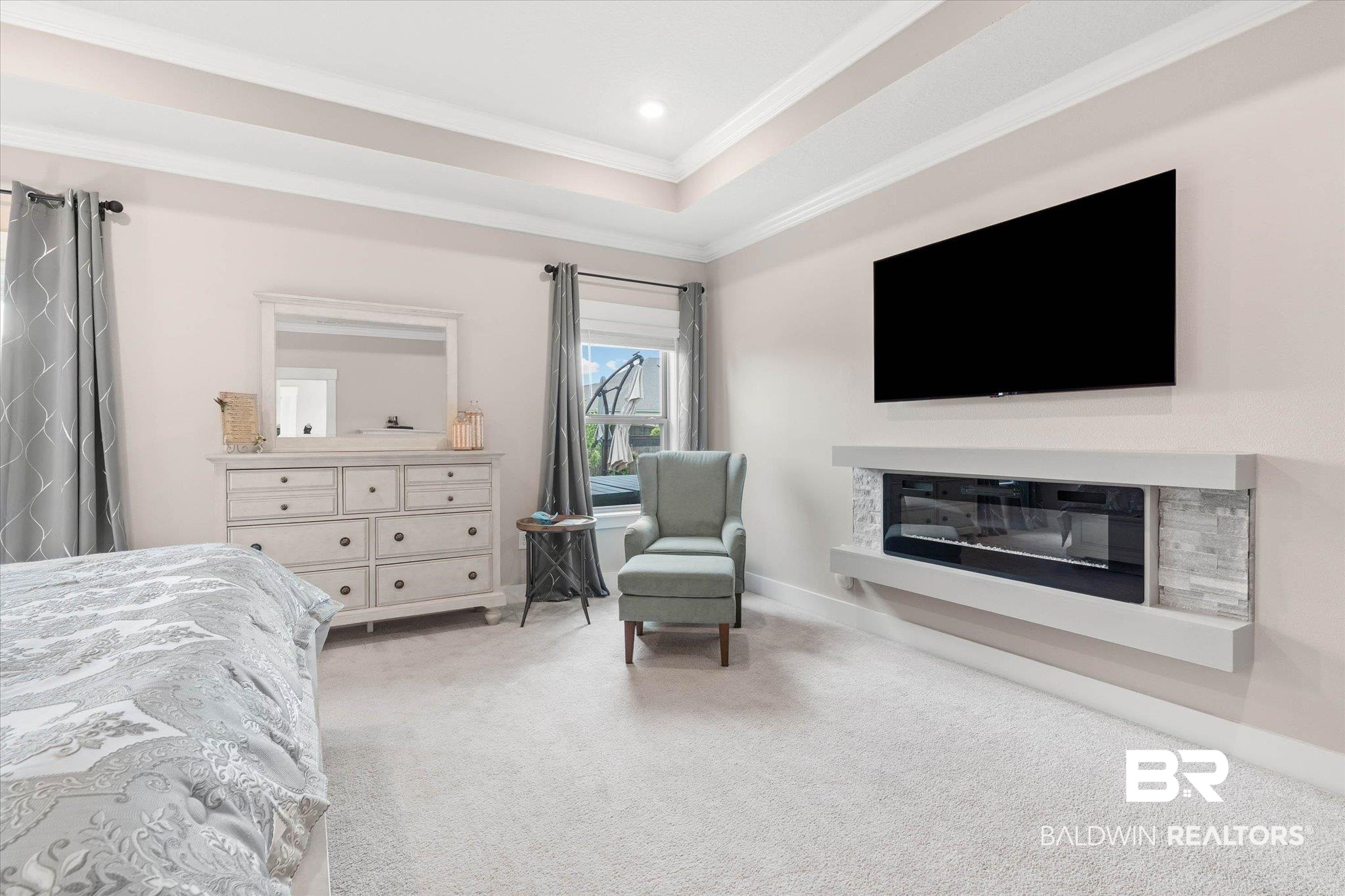 1747 Partridge Street Foley, AL 36535 - Photo 15 of 41 Custom linear fireplace in Primary