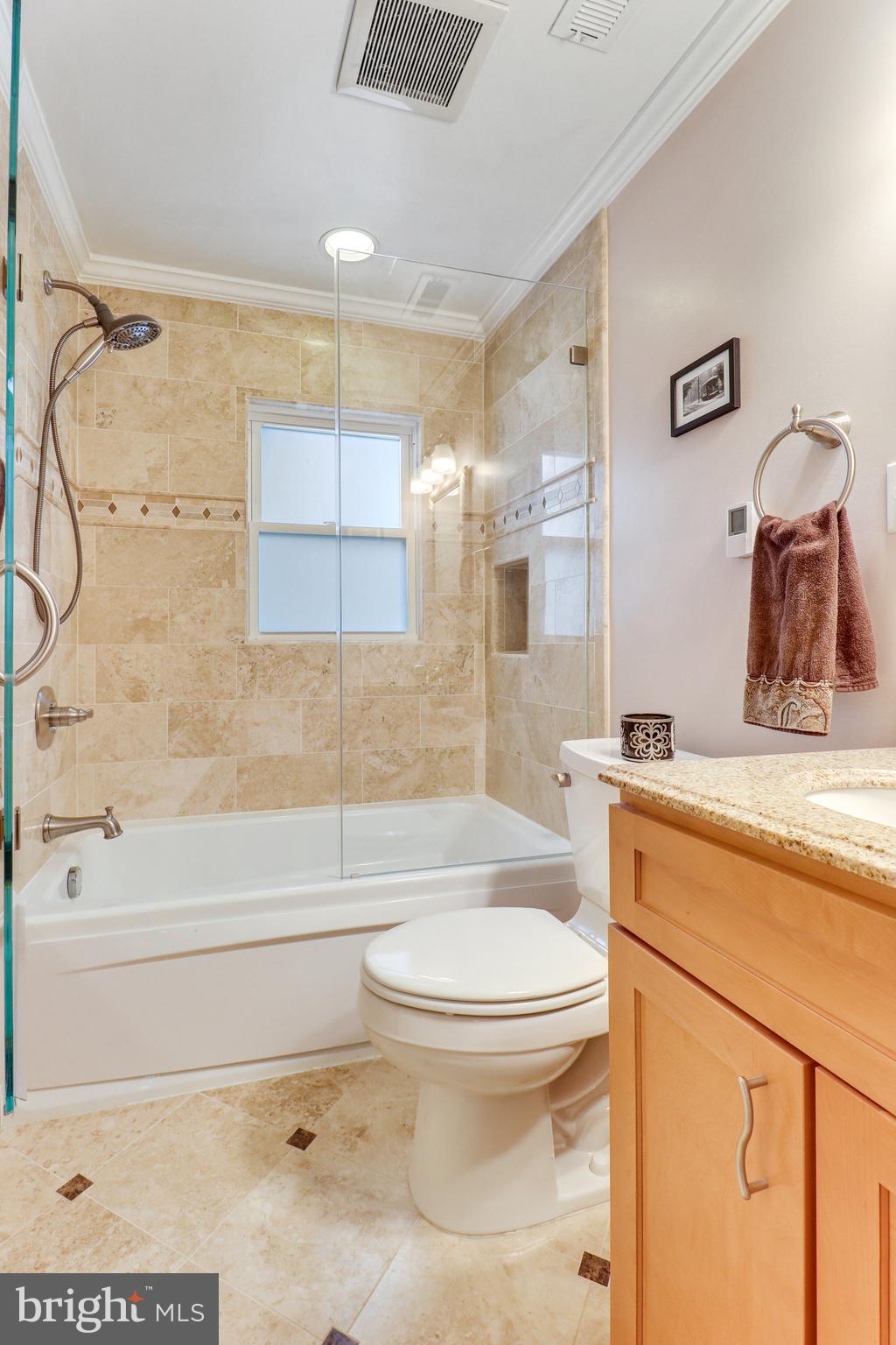 100 Battle Street Southeast Vienna, VA 22180 - Photo 27 of 88 Full Bath on Main Level w/ heated floor.
