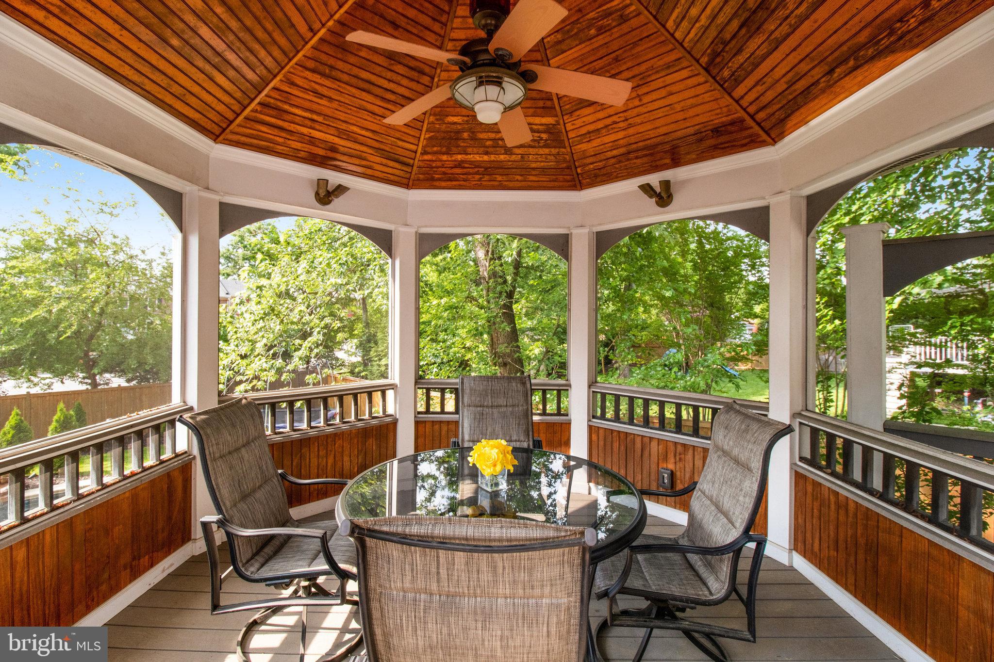 100 Battle Street Southeast Vienna, VA 22180 - Photo 58 of 88 Lovely gazebo off of the main level