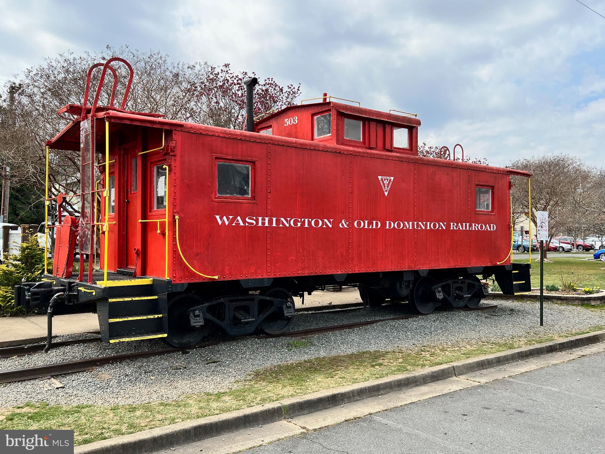100 Battle Street Southeast Vienna, VA 22180 - Photo 86 of 88 Caboose on Church St and W&OD Trail.