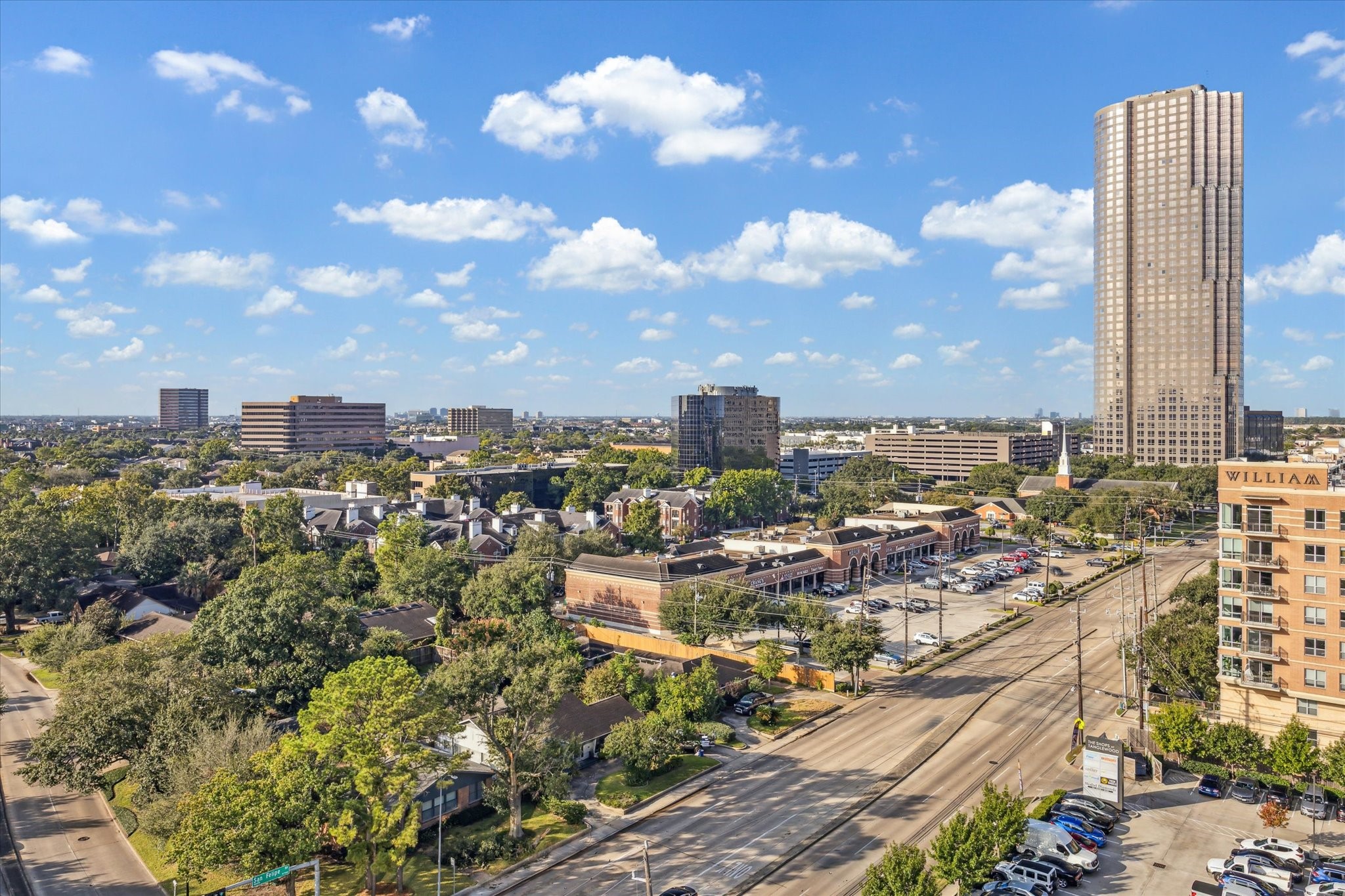 5656 San Felipe Street, Unit 1205 Houston, TX 77056 - Photo 23 of 45 a view of a city with tall buildings