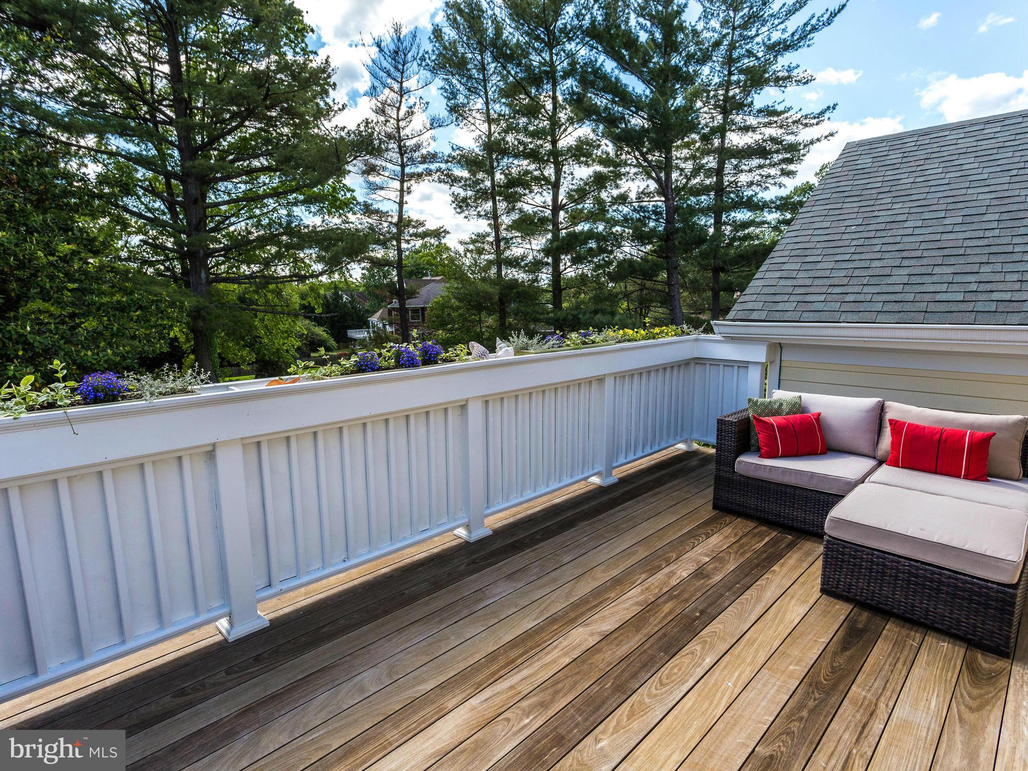 2776 Chain Bridge Road Vienna, VA 22181 - Photo 24 of 30 Master Bedroom Private Veranda