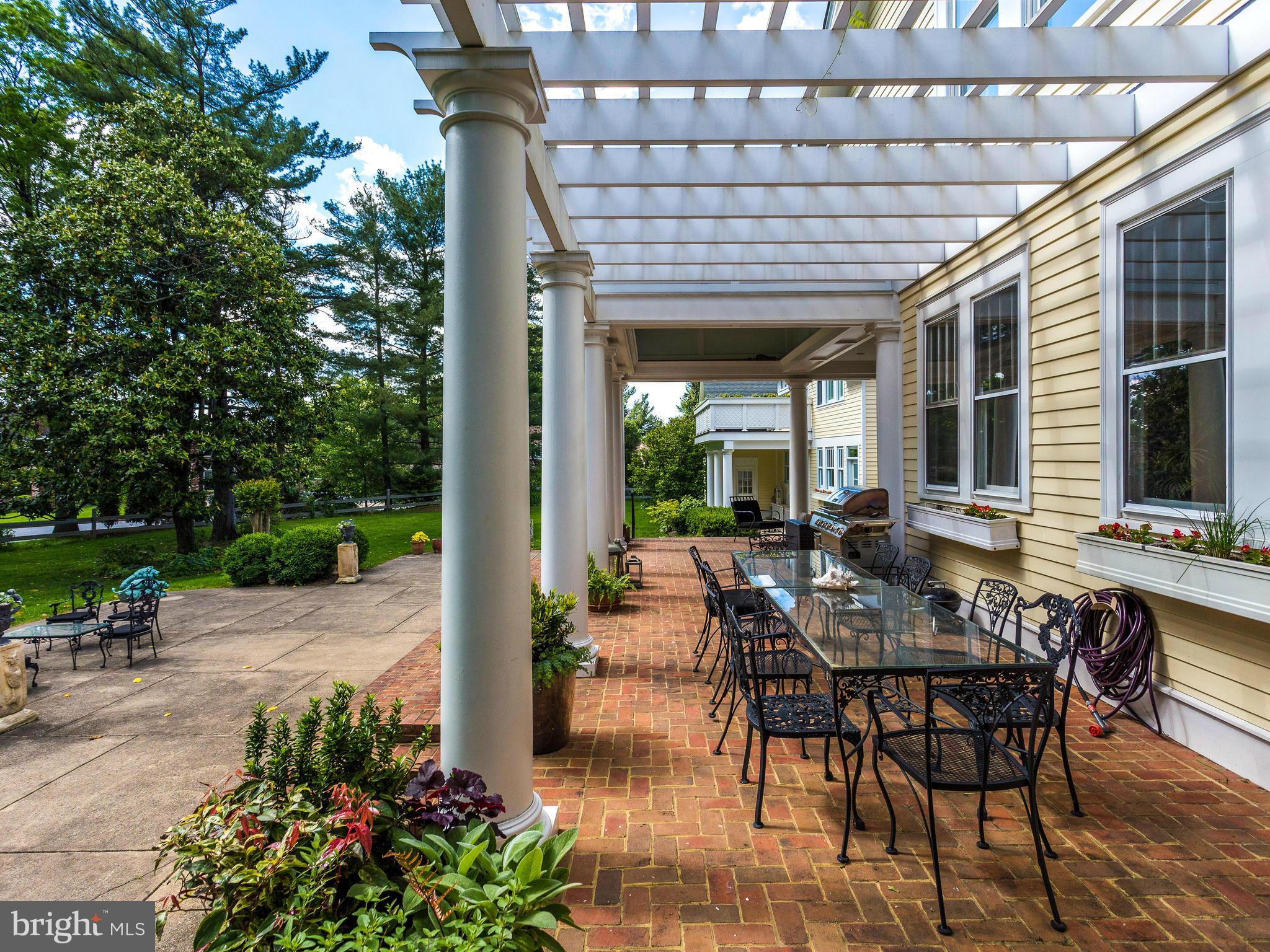 2776 Chain Bridge Road Vienna, VA 22181 - Photo 27 of 30 Back Porch with Pergola