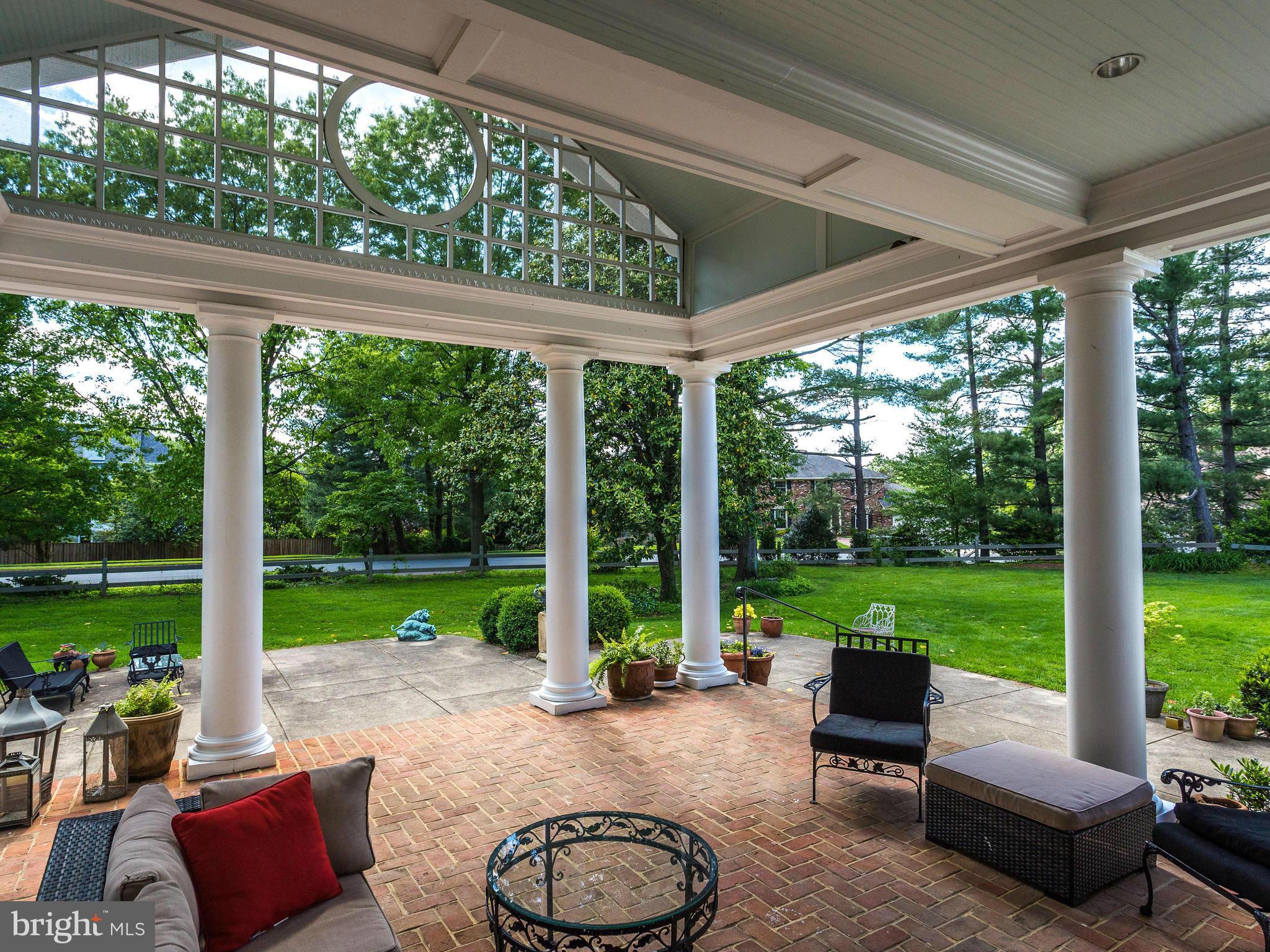2776 Chain Bridge Road Vienna, VA 22181 - Photo 28 of 30 Covered Back Porch