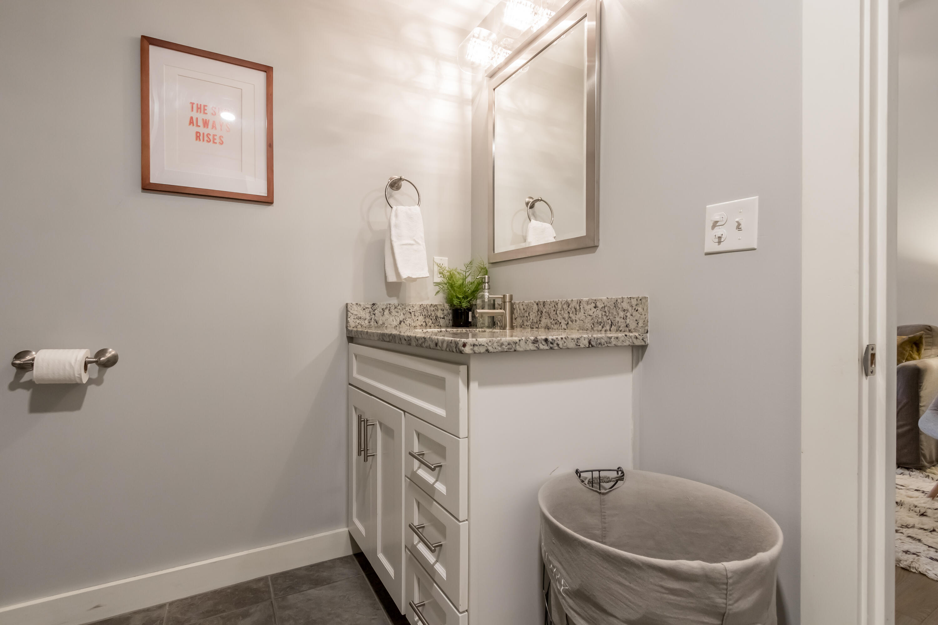 10 Exchange Street, Unit 307 Portland, ME 04101 - Photo 17 of 29 Bathroom Vanity with Granite