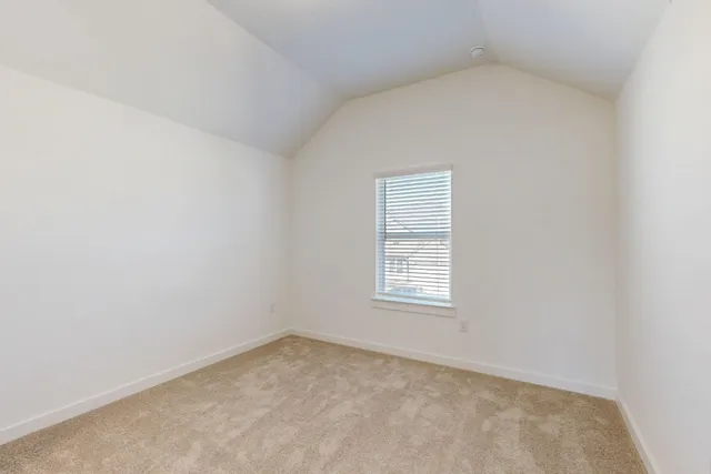 an empty room with an empty space