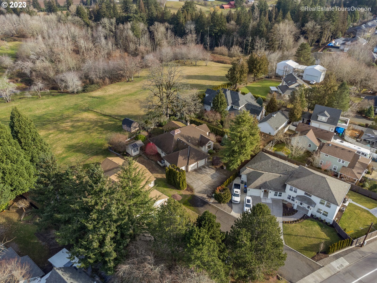 5161 Southeast Powell Valley Road Gresham, OR 97080 - Photo 29 of 32 a view of a yard with plants