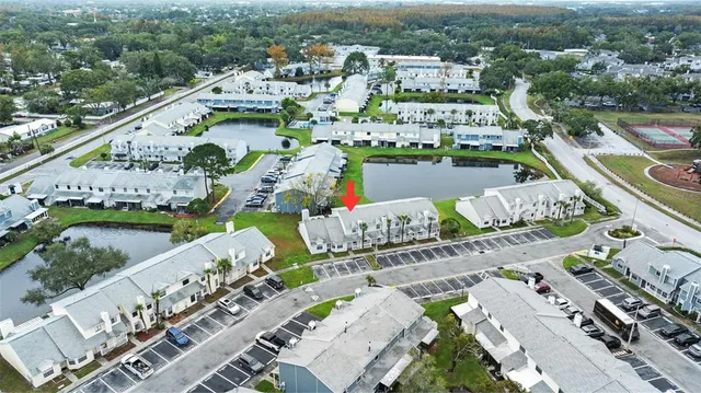 aerial view of a city