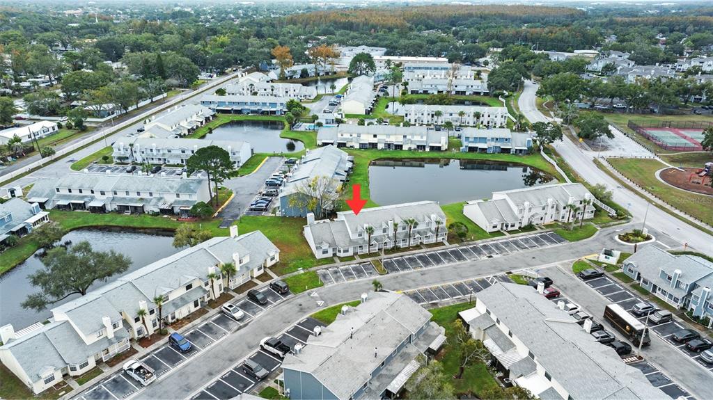 12668 Castle Hill Drive Tampa, FL 33624 - Photo 28 of 32 an aerial view of a city with lake view