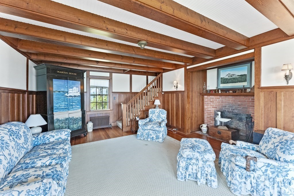 160 Clark Road Bourne, MA 02562 - Photo 20 of 42 a bedroom with furniture and a large window
