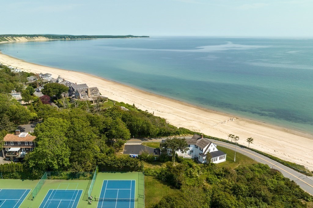 160 Clark Road Bourne, MA 02562 - Photo 10 of 42 a view of an ocean from a balcony