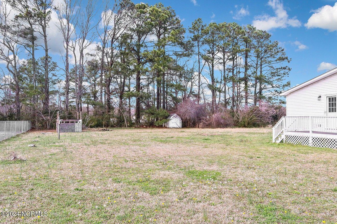 202 Maple Road Currituck, NC 27929 - Photo 23 of 26 View of Backyard (Yard is Wide)