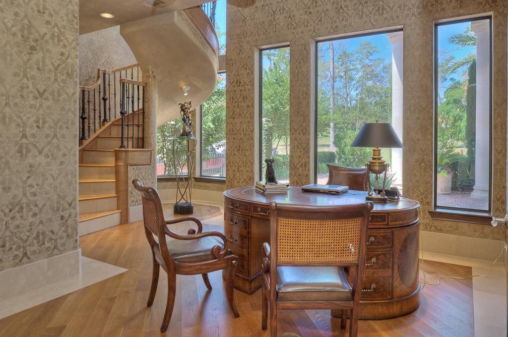 265 Promenade Street South Montgomery, TX 77356 - Photo 9 of 45 a view of a dining room with furniture window and wooden floor