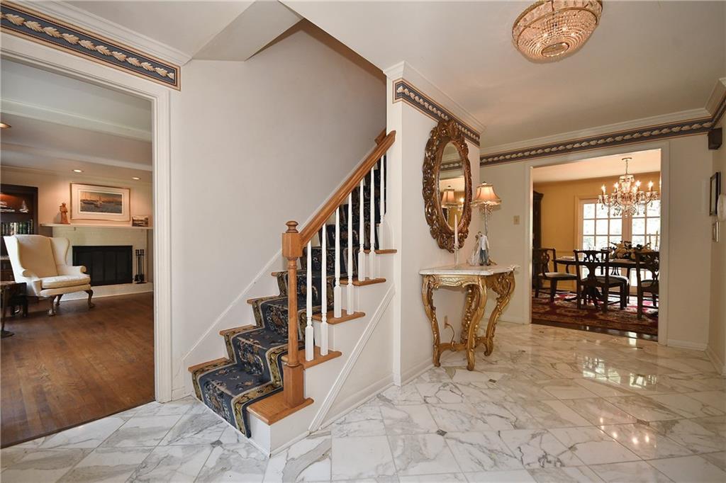 765 Pinoak Road Pittsburgh, PA 15243 - Photo 3 of 23 Room with fireplace/entry/dining