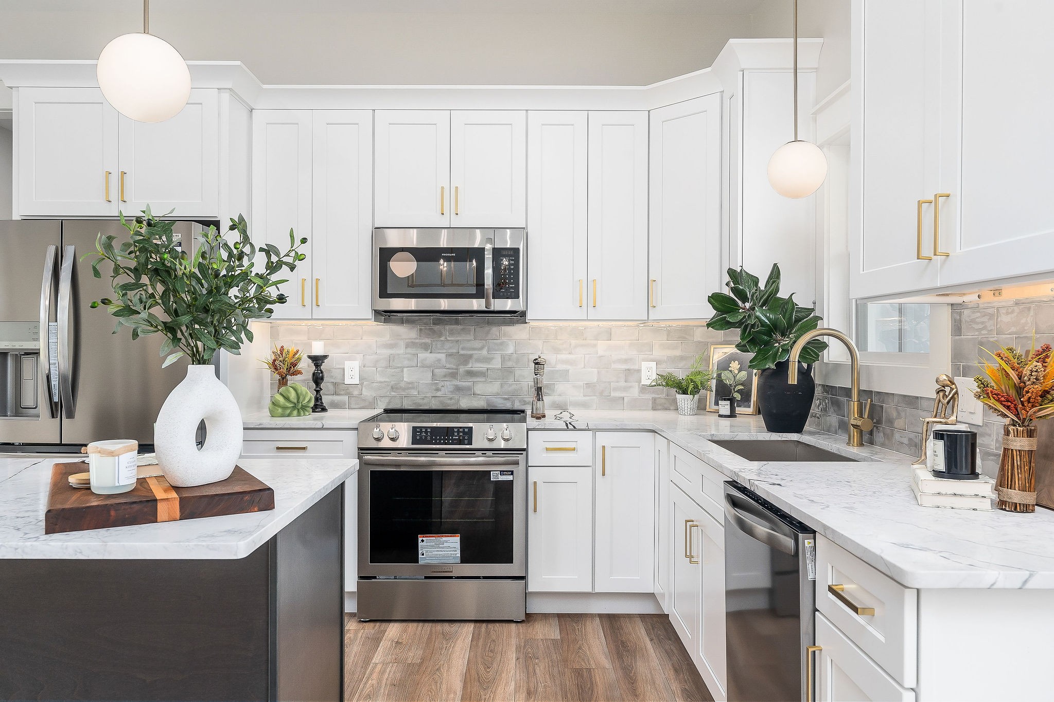 217 Oaklawn Cemetery Road Sparta, TN 38583 - Photo 13 of 42 a kitchen with a sink stove and microwave