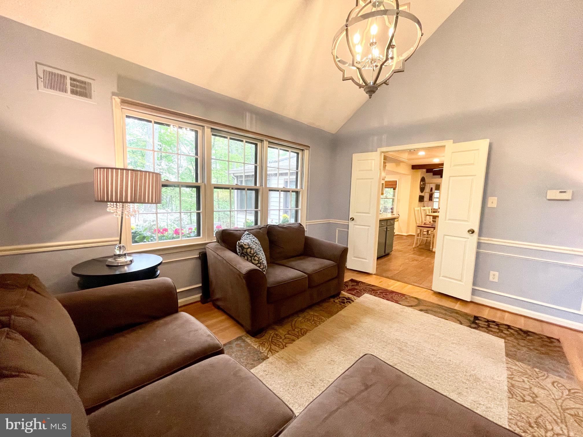 9509 Grover Road Gaithersburg, MD 20877 - Photo 16 of 70 Dining Room or Living Room to Kitchen