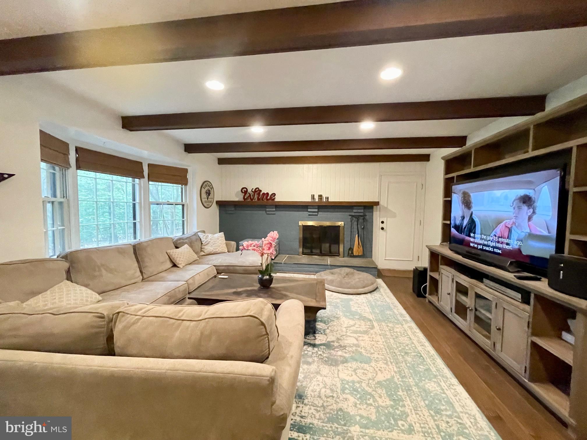 9509 Grover Road Gaithersburg, MD 20877 - Photo 24 of 70 Family Room with Fireplace