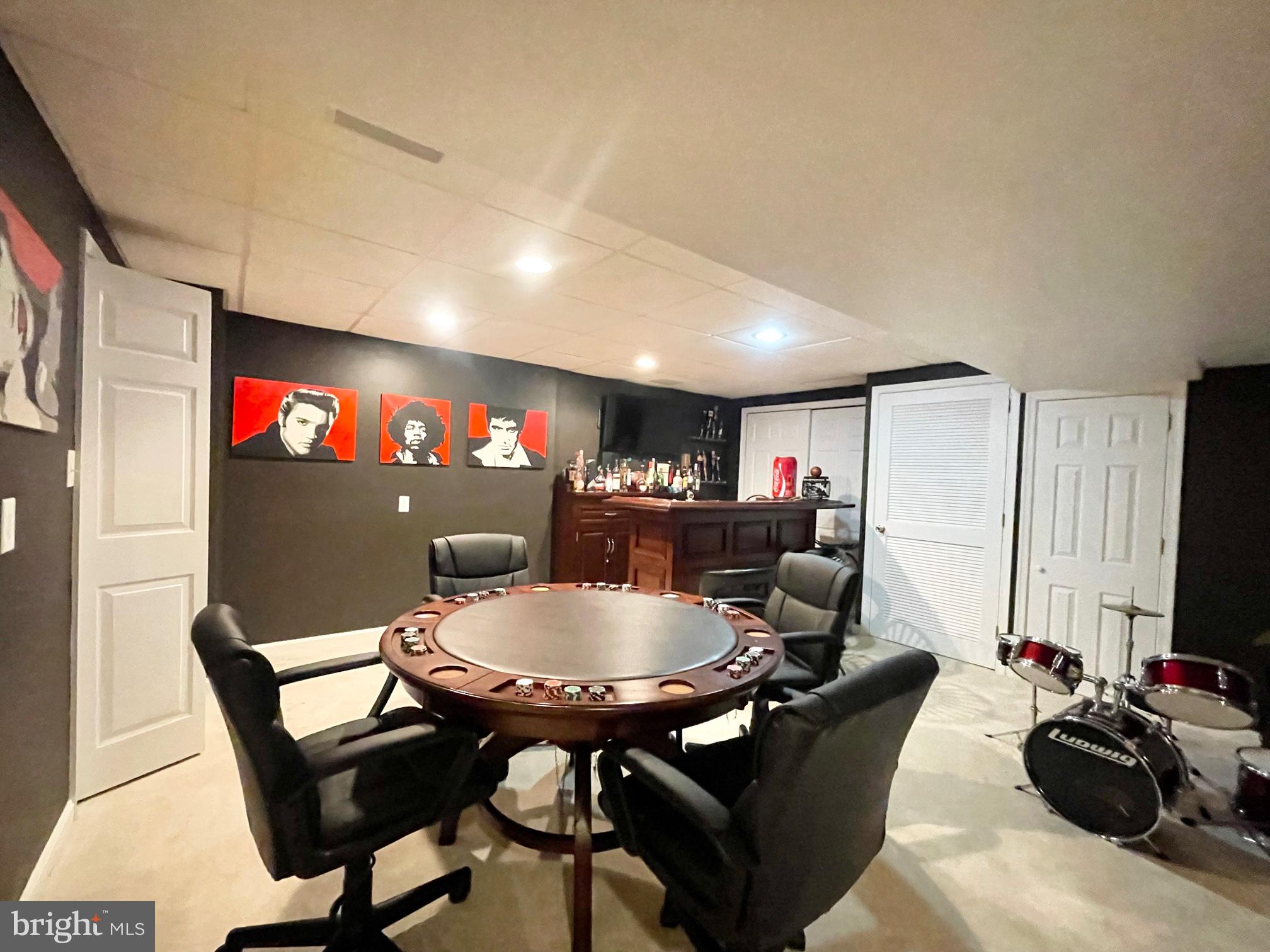 9509 Grover Road Gaithersburg, MD 20877 - Photo 51 of 70 Recreation Room with Bar Area