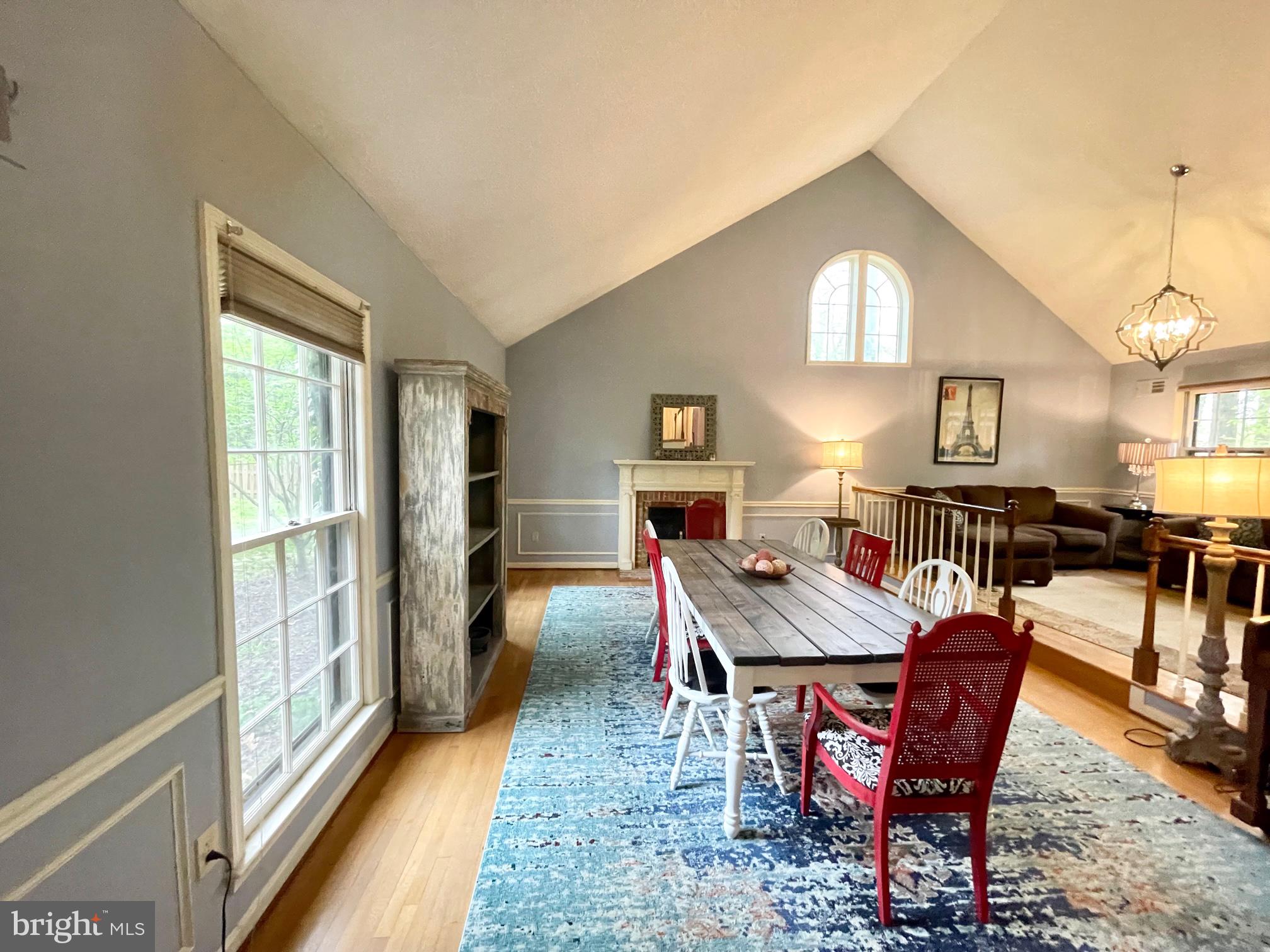 9509 Grover Road Gaithersburg, MD 20877 - Photo 8 of 70 Living Room or Dining Room with Cathedral Ceiling