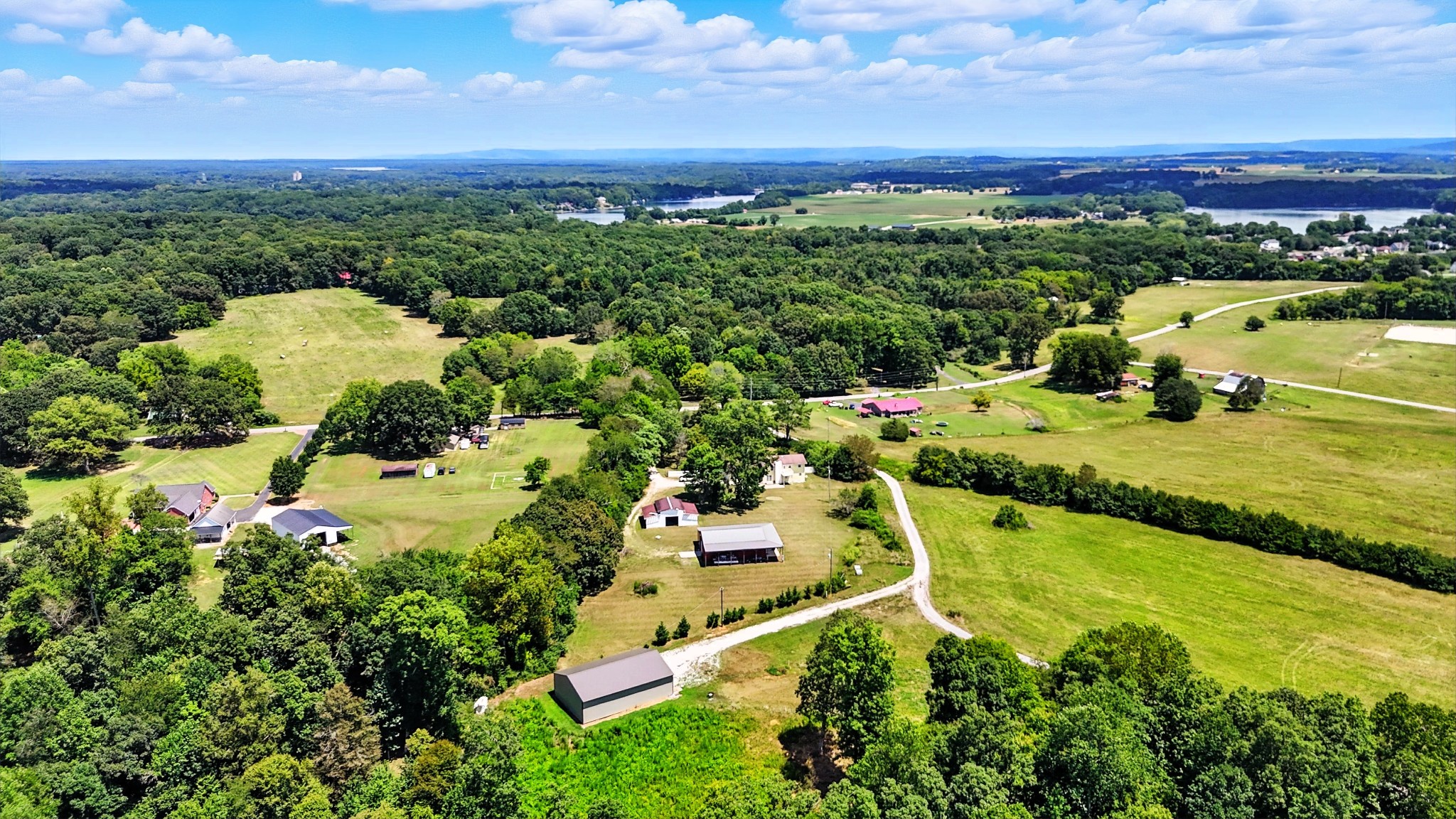 1840 Lockmiller Road Estill Springs, TN 37330 - Photo 68 of 71 an aerial view of residential houses with outdoor space and ocean view