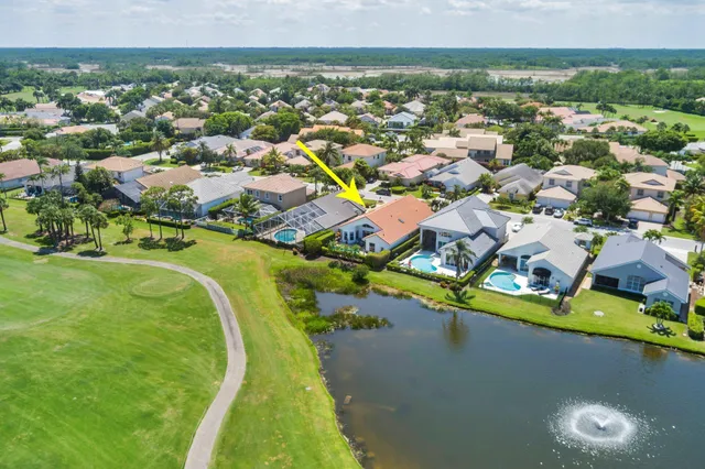 a green field with trees in the background