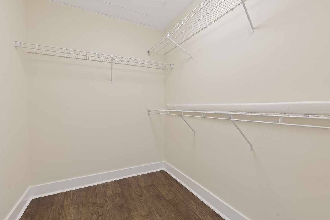603 Davis Street, Unit 1304 Austin, TX 78701 - Photo 17 of 40 a view of small space with racks on the wall