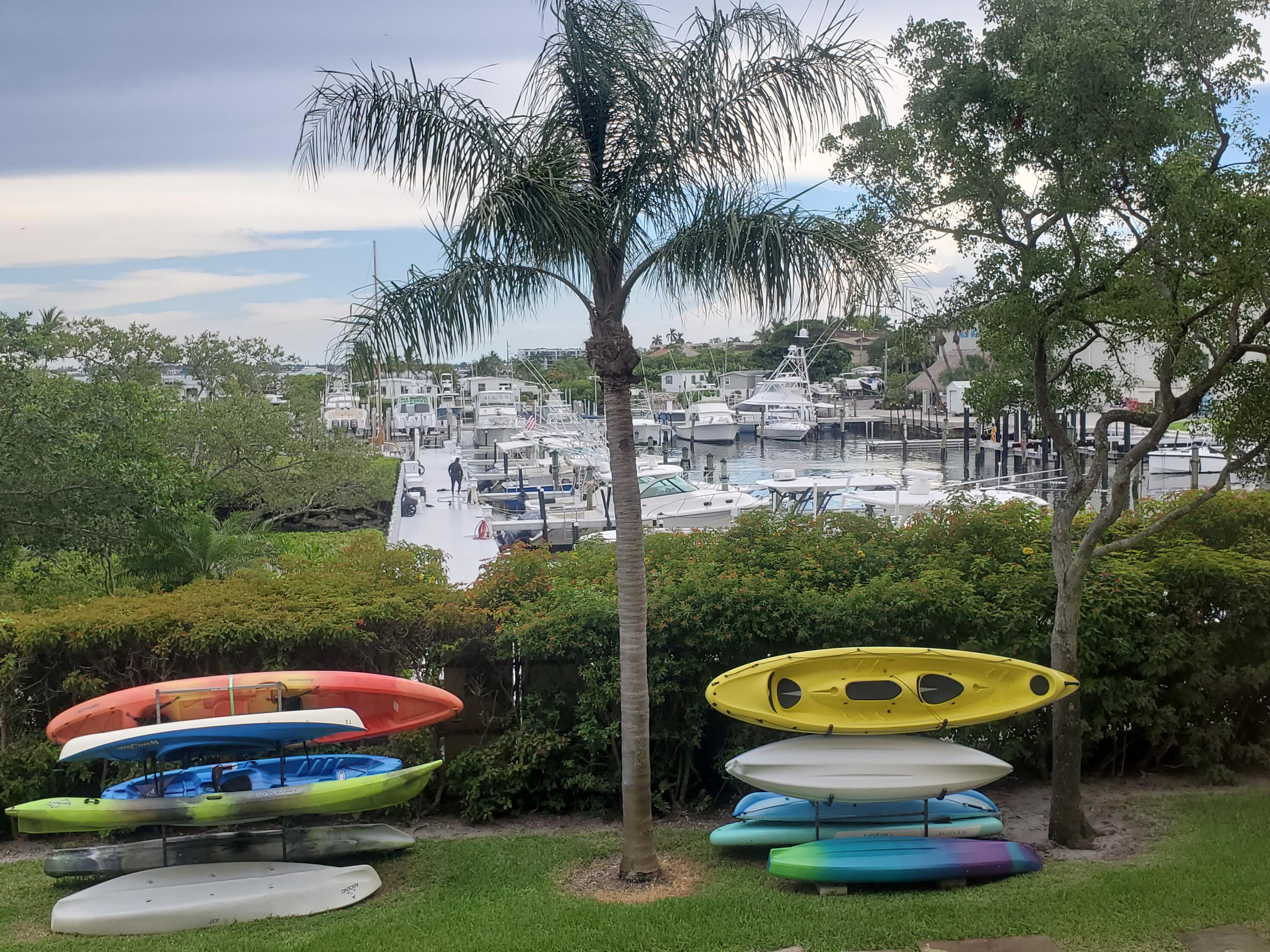 1000 Scotia Drive, Unit 106 Hypoluxo, FL 33462 - Photo 20 of 28 an aerial view of a house with swimming pool garden and patio