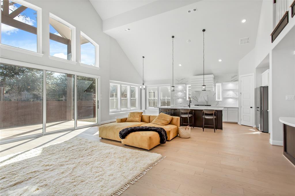 805 Veranda View McKinney, TX 75069 - Photo 8 of 40 a living room with furniture and a large window