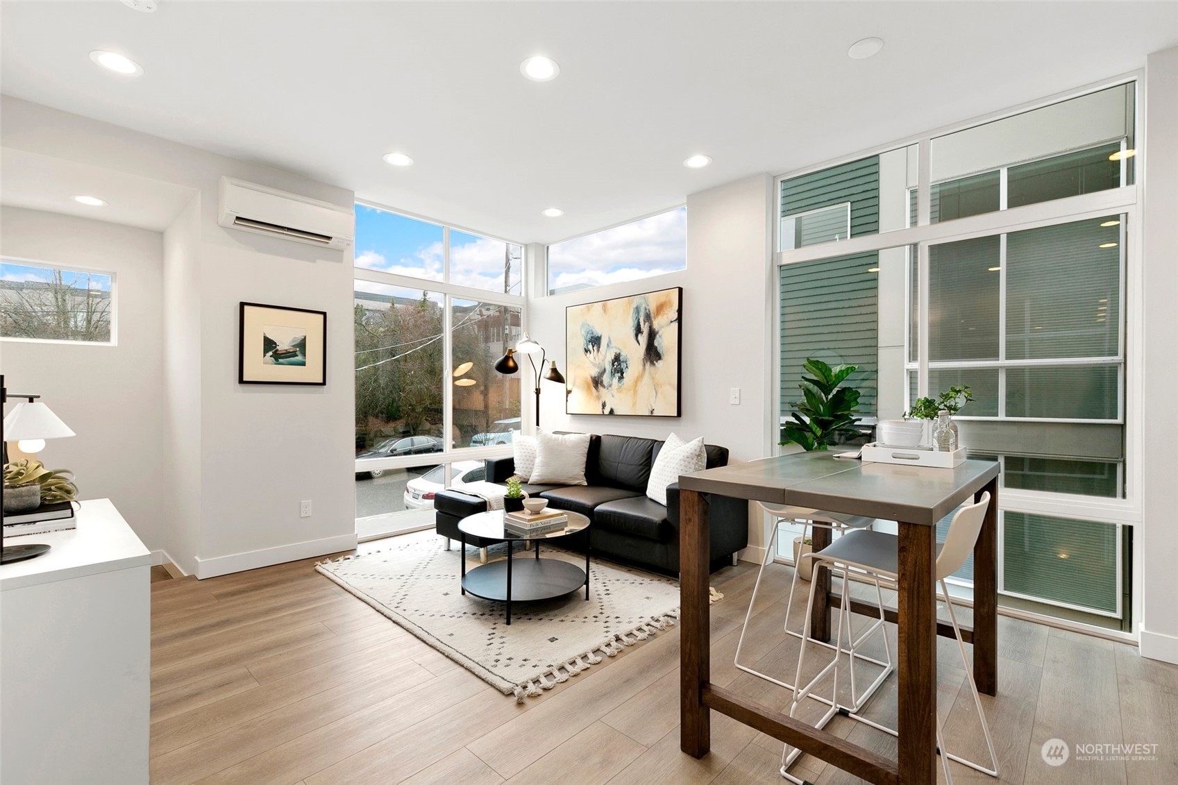 1609 South Washington Street Seattle, WA 98144 - Photo 3 of 14 a living room with furniture and a large window