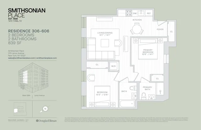 $999,000 | 370 Lenox Avenue, Unit 406 | Central Harlem