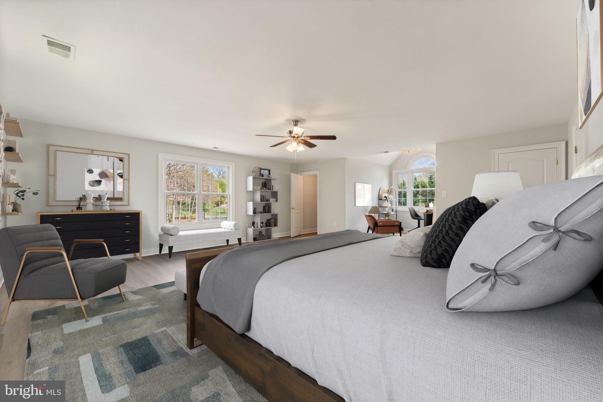 12501 Bunche Road Fairfax, VA 22030 - Photo 43 of 91 2nd Bedroom - virtually staged
