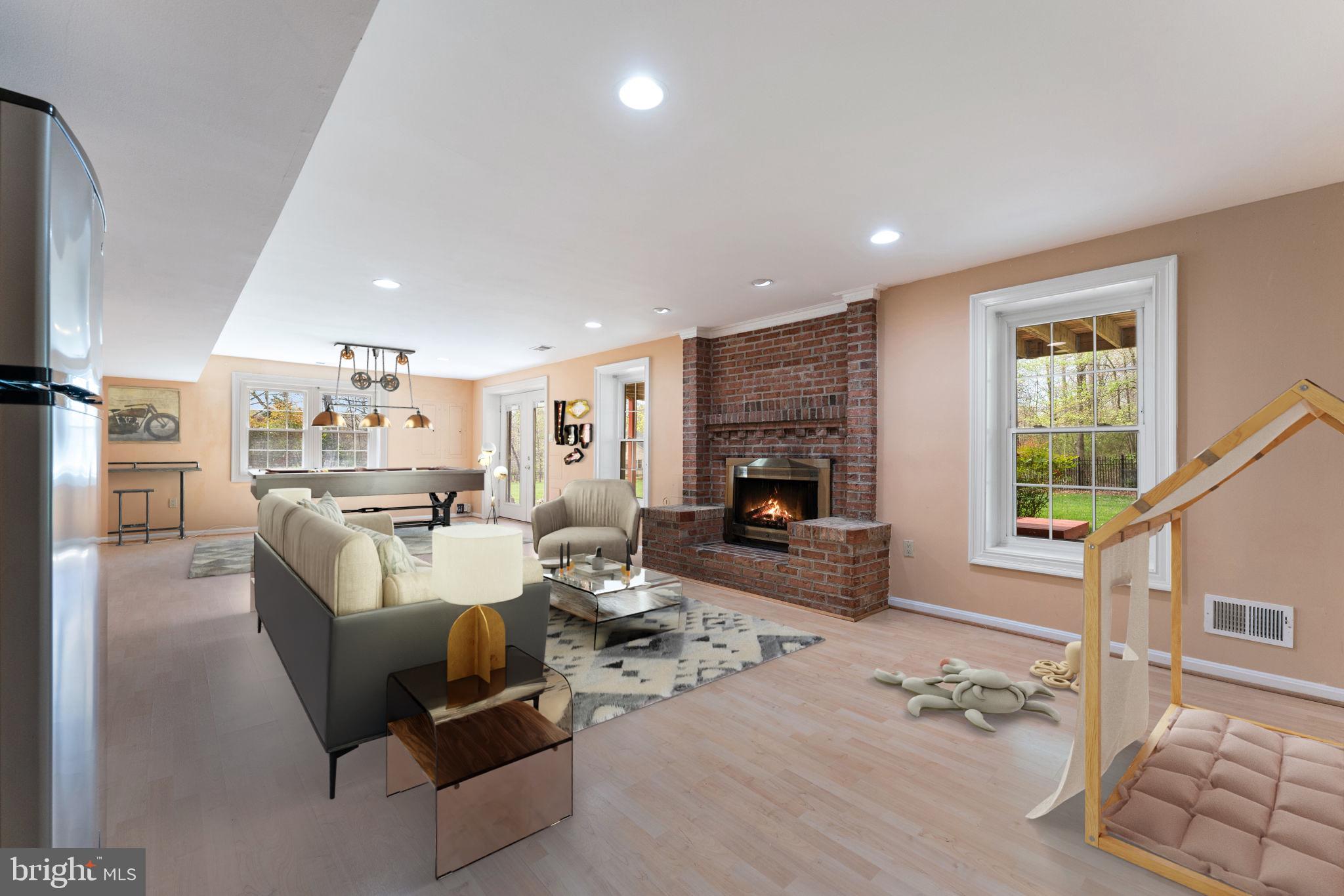 12501 Bunche Road Fairfax, VA 22030 - Photo 53 of 91 Basement - virtually staged