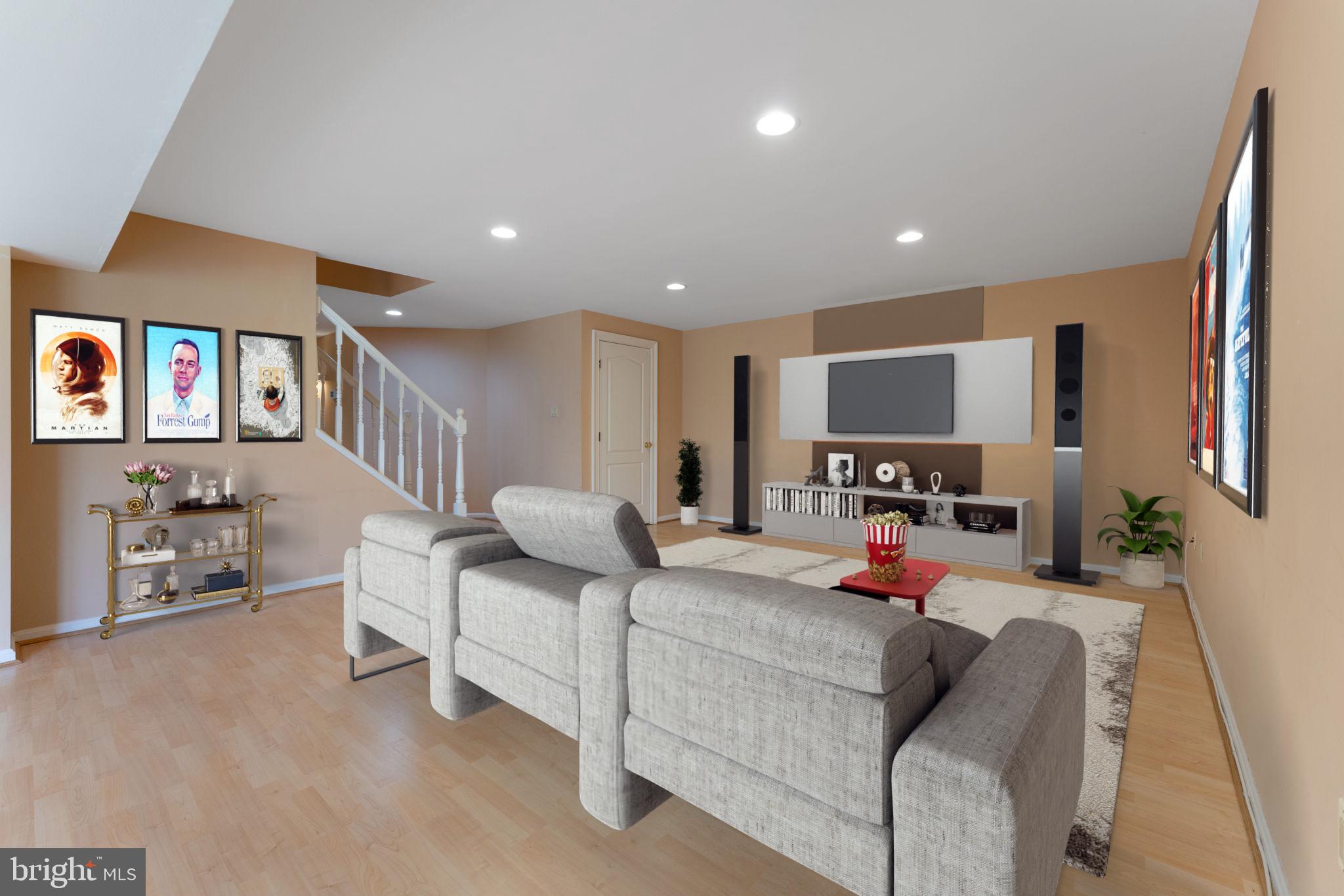 12501 Bunche Road Fairfax, VA 22030 - Photo 54 of 91 Basement - virtually staged