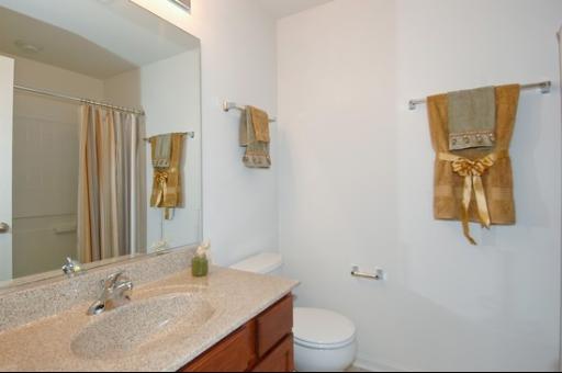 925 Oak Ridge Boulevard Elgin, IL 60120 - Photo 10 of 10 a bathroom with a granite countertop sink toilet and shower