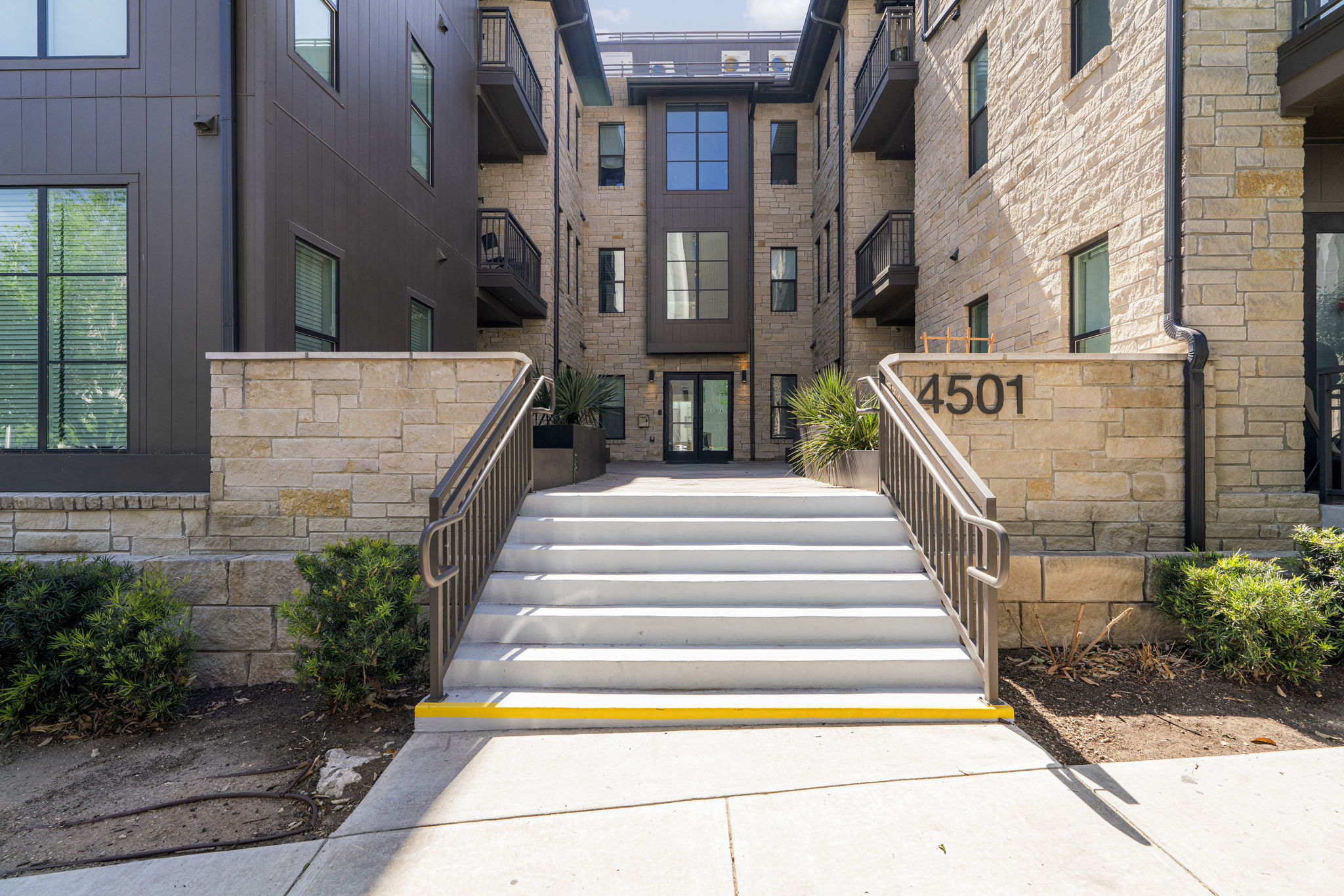 4501 Jackson Avenue, Unit 5205 Austin, TX 78731 - Photo 22 of 40 Property entrance with french doors
