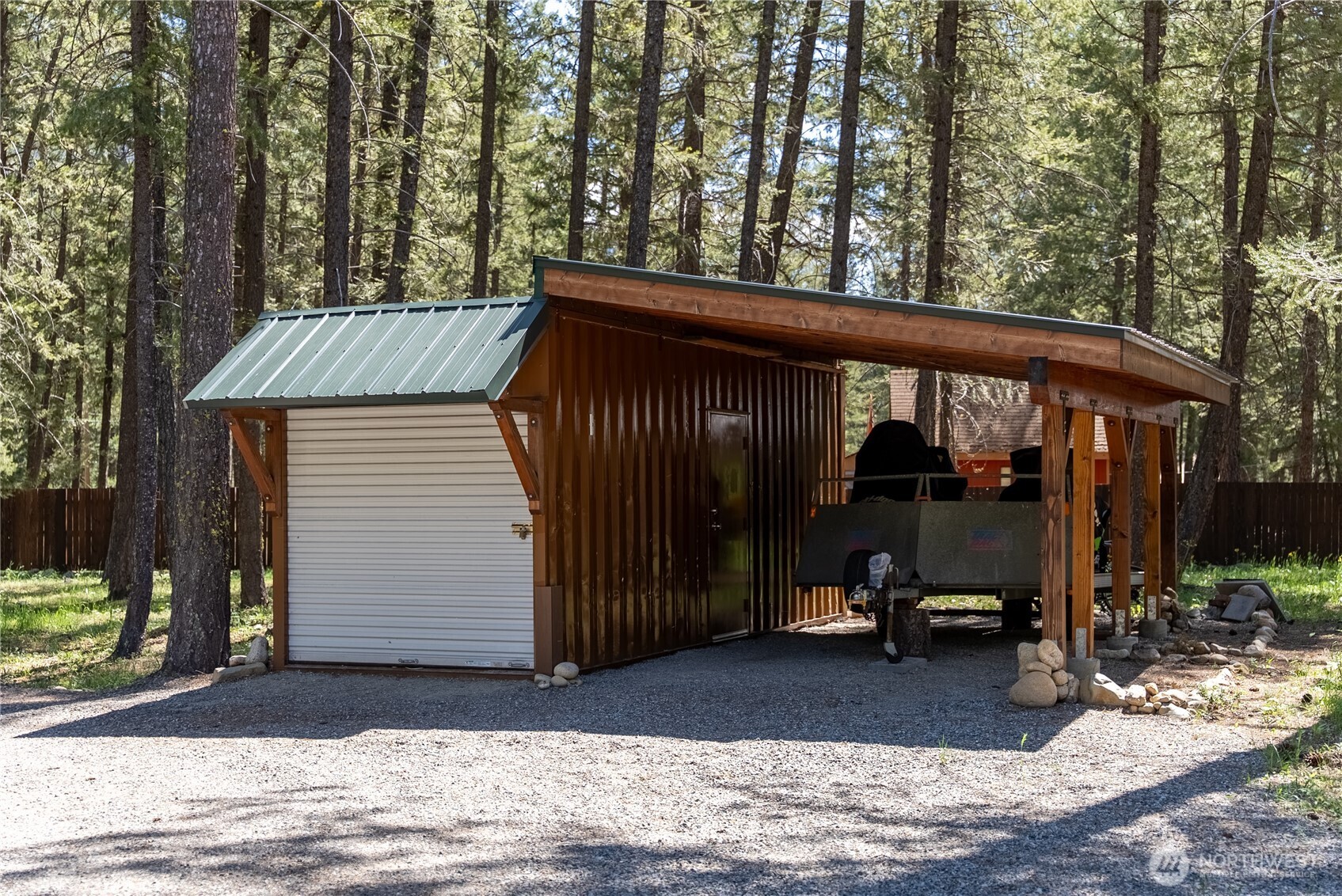 651 Lost River Road Mazama, WA 98833 - Photo 23 of 38 a view of outdoor space and deck