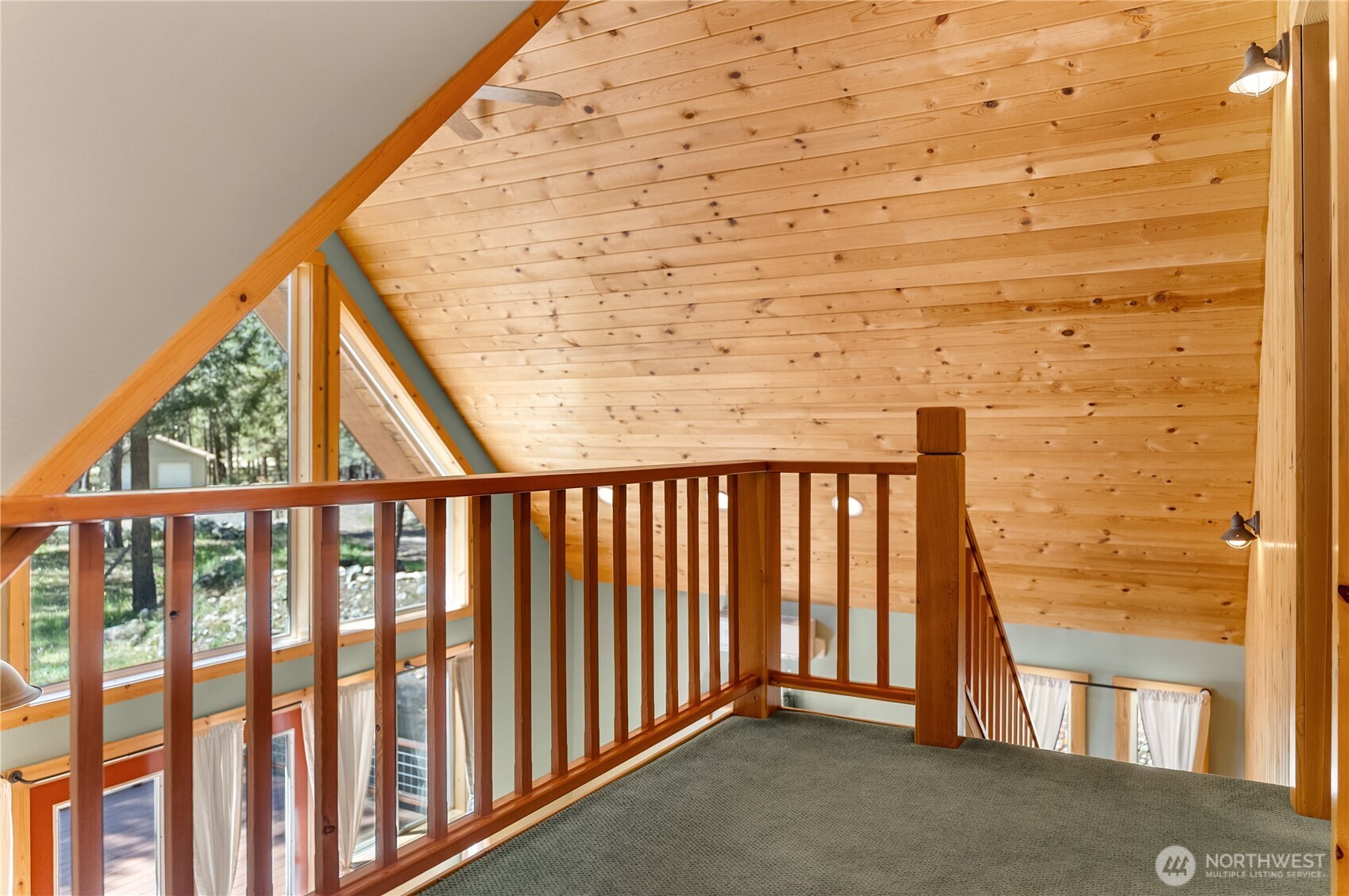 651 Lost River Road Mazama, WA 98833 - Photo 8 of 38 a view of a balcony