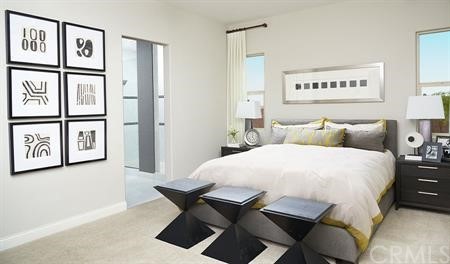 32511 Parker Street Menifee, CA 92584 - Photo 5 of 6 a bedroom with a bed and painting on the wall