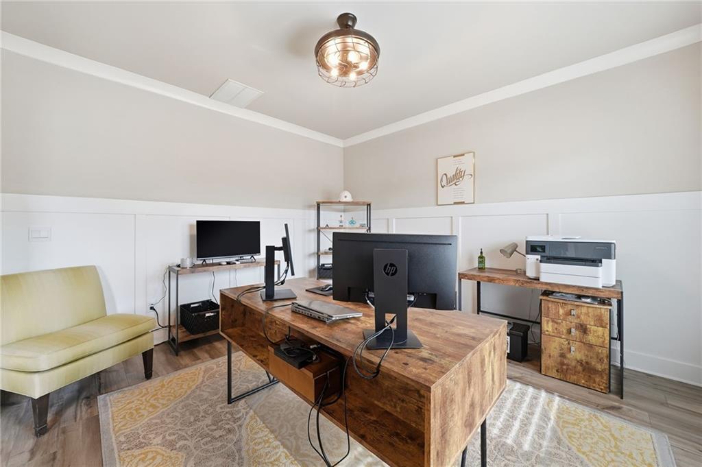 515 Cobblestone Circle Canton, GA 30115 - Photo 26 of 45 a view of a workspace with furniture