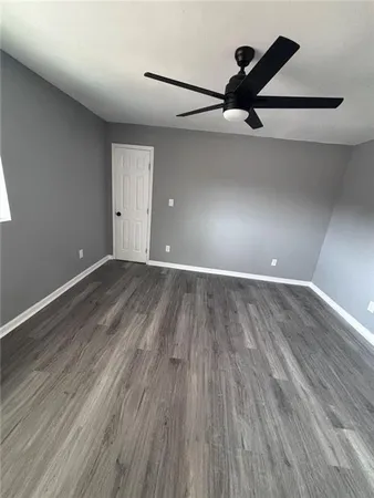 wooden floor in an empty room