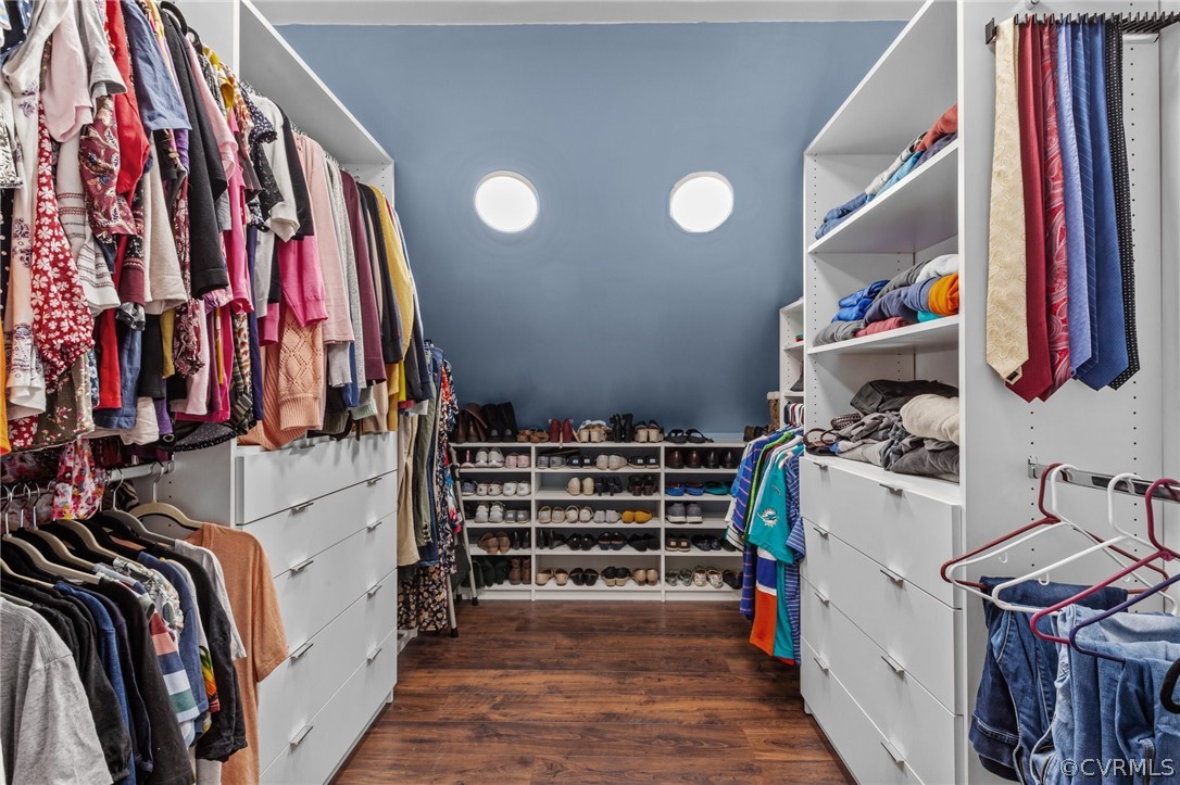 9437 Dunroming Road Chesterfield, VA 23832 - Photo 34 of 40 a view of walk in closet with clothes and shoes