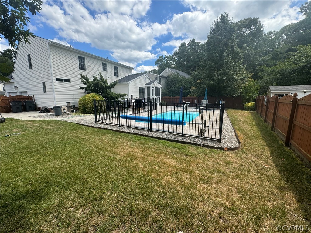 9437 Dunroming Road Chesterfield, VA 23832 - Photo 6 of 40 a view of a house with backyard and sitting area