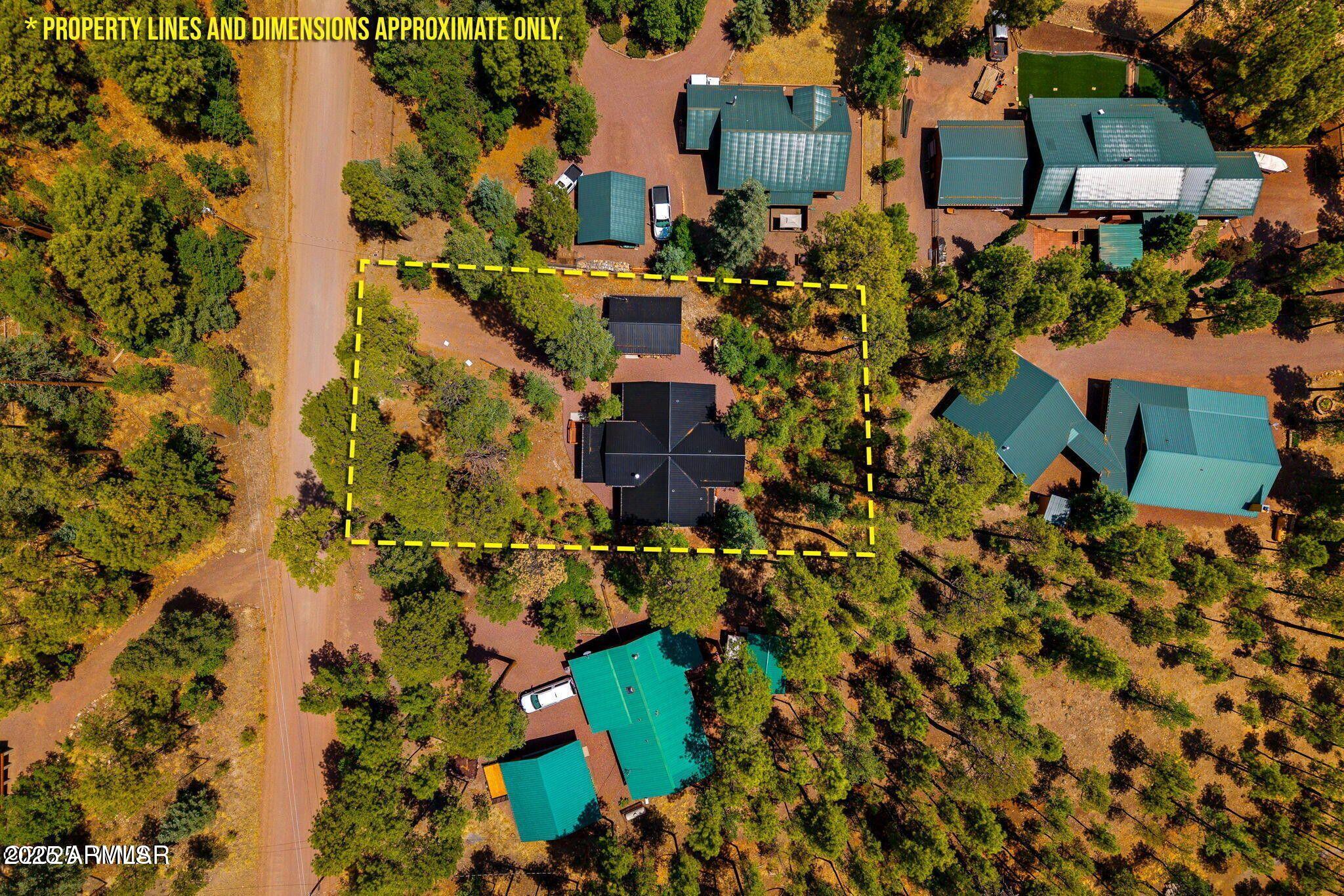 26 County Road 2067 Alpine, AZ 85920 - Photo 3 of 33 an aerial view of multiple house