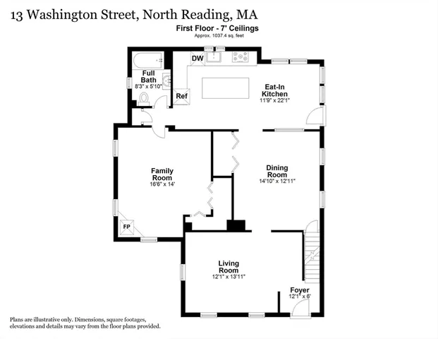 $759,000 | 13 Washington Street, North Reading, MA 01864