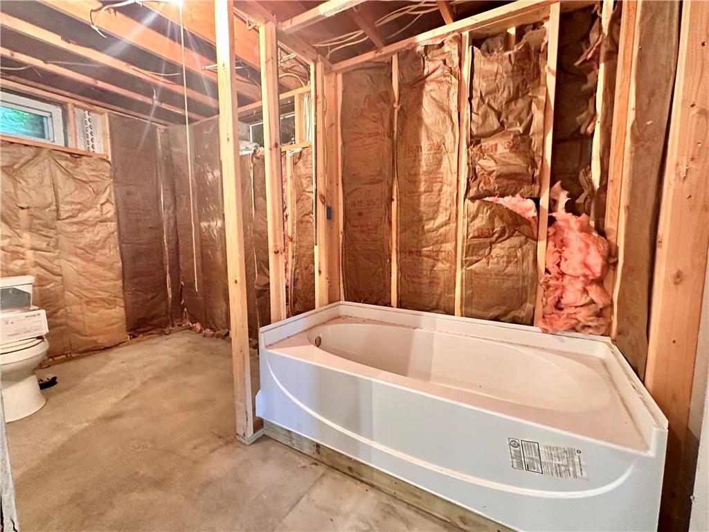 241 Countryview Road Slippery Rock, PA 16057 - Photo 14 of 24 a bath tub sitting next to a shower
