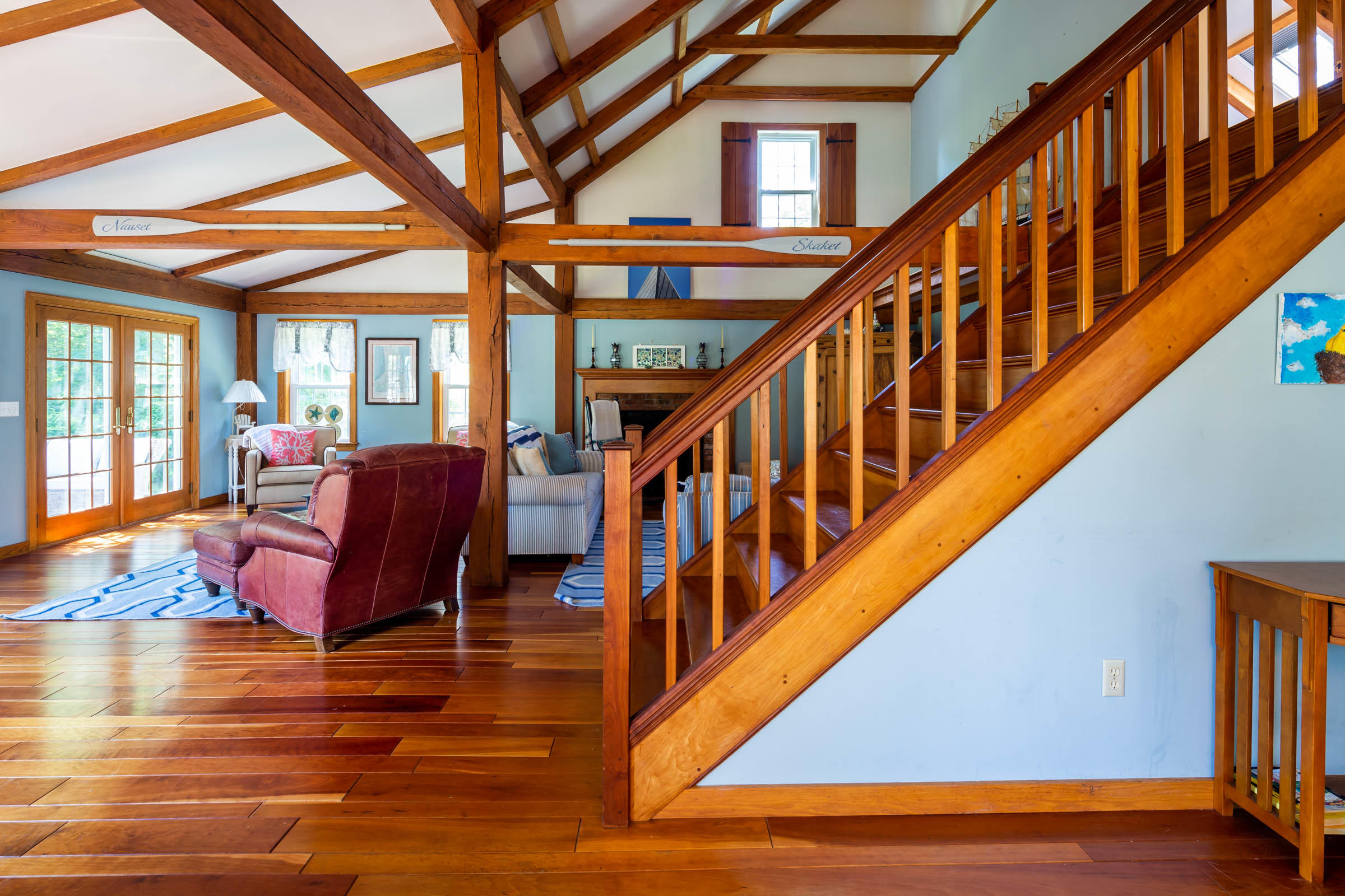 42 Cedar Land Road Orleans, MA 02653 - Photo 22 of 46 a view of staircase with furniture and staircase