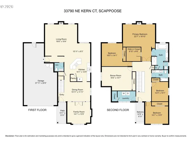 $675,000 | 33790 Northeast Kern Court, Scappoose, OR 97056