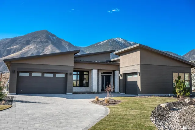 a view of a house with a patio