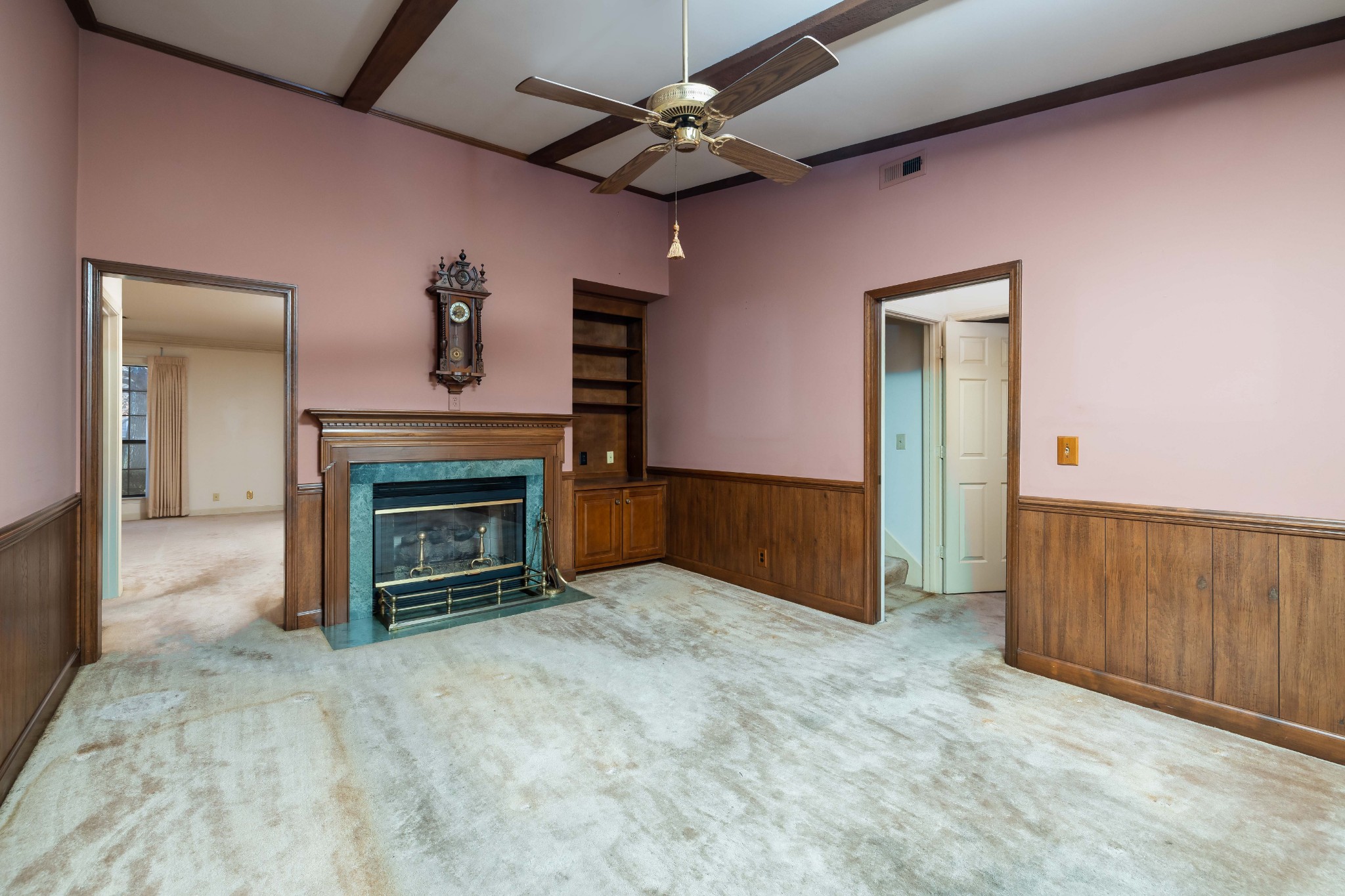 522 General George Patton Road Nashville, TN 37221 - Photo 6 of 27 a view of an empty room with a fireplace